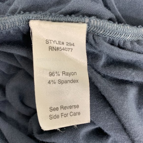 CAbi 294 Blue XS Blouse Collar Tank Lined - Picture 7 of 7